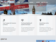 Tablet Screenshot of britainforevents.co.uk